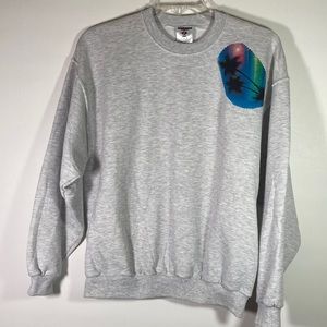 Jerzees Fleece Lined Sweat Shirt Size Large